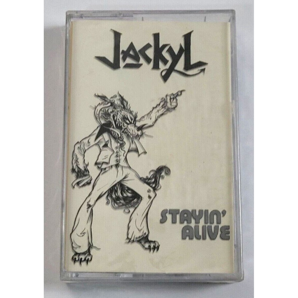 JACKYL - STAYIN' ALIVE  - HARD ROCK CASSETTE - SEALED! RARE OOP! (1998)‎